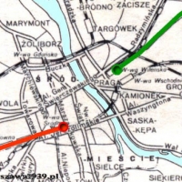 Koleń Wiedeńska (czerwona) i Petersburska (zielona)
