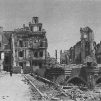Po zniszczeniach II wojny światowej