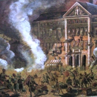 Wojsko rosyjskie demoluje Pałac Zamoyskich