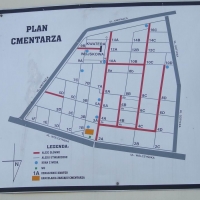 Plan cmentarza