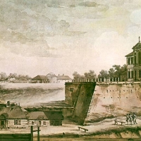 Widok pałacu Ordynackiego, Zygmunt Vogel