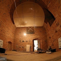 Wnętrza podczas remontu - nowa sala koncertowa