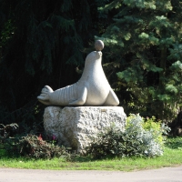 Rzeźba foki
