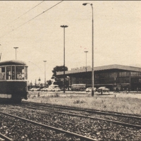 Dworzec i linia tramwajowa