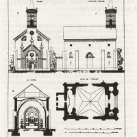 Projekt kościoła wg Idzikowskiego