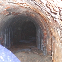 Wnetrze tunelu odwadniającego