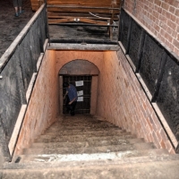 Podziemia fortu - wejście