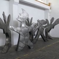 Rzeźby Abakanowicz