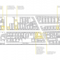 Plan ulicy w projekcie: Spojrzenia na warszawskie getto