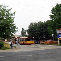 Zajezdnia autobusowa - główna Brama