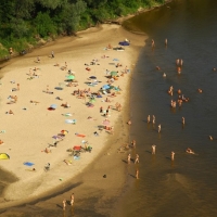 Plaża naturystów, nudystów na Wale Miedzieszyńskim