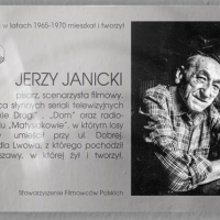 Tablica pamięci Jerzego Janickiego