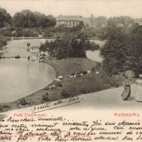 Fragment Parku Ujazdowskiego