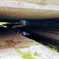 Potok pod ul. Puławską