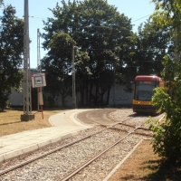 Pętla tramwajowa przed przebudową