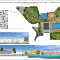 Projekt przebudowy basenu