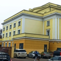 Część tylna gmachu