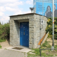 Wejście do byłej Centralnej Dyspozytorni