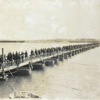 Most Pontonowy - budowa