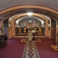 Wnętrze dolnej cerkwi
