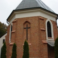 Tylna ściana kościoła