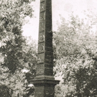 Obelisk po konserwacji