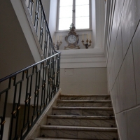 Pałac na Wodzie - schody na piętro